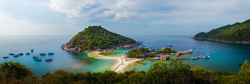 天堂岛全景图