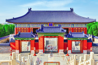宝塔南门-天坛建筑群