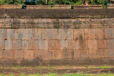 Prasat Muang Tam城堡的高棉寺庙纹理
