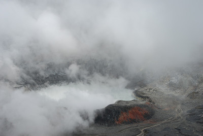 吸烟的火山