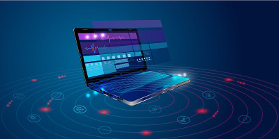 Software, web development, programming concept. Ab