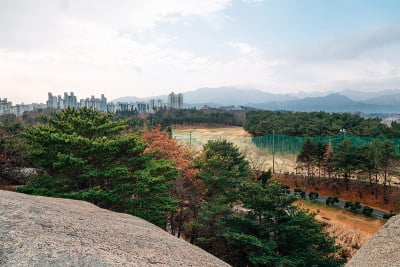 韩国延南湖公园全景