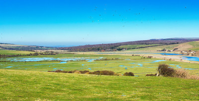 英国西福德的Cuckmere Haven