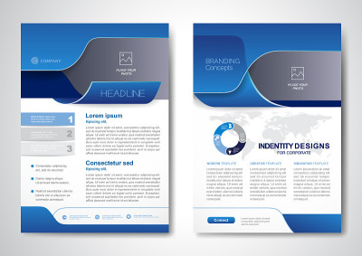 Vector Brochure Flyer design Layout template