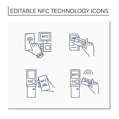 NFC技术线图标设置