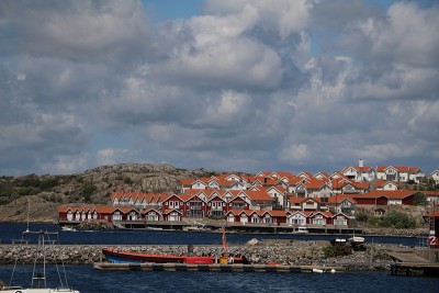 Skärhamn位于瑞典Tjörn岛上