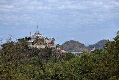 缅甸洛考的一座佛教寺院