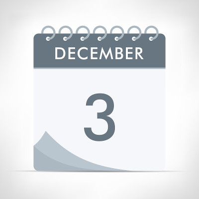 12月3日-日历图标