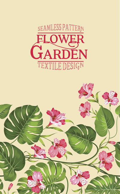 立式花卉花园牌