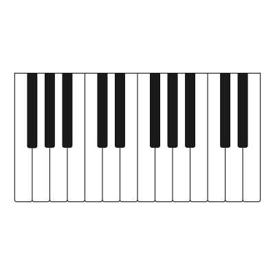 pianino键图标