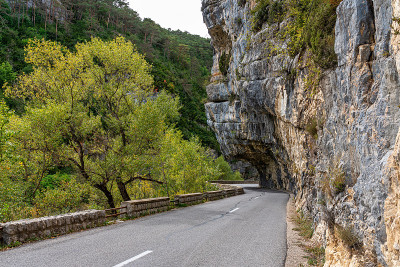 Verdon Gorge, Gorges du Verdon in French Alps, Pro