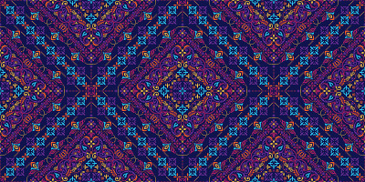 Seamless pattern based on ornament paisley Bandana
