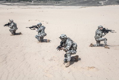 步兵在行动