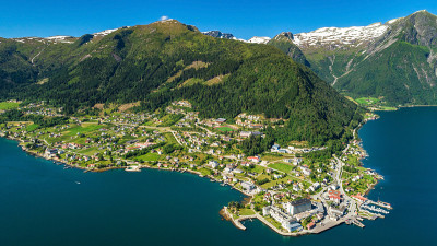 Balestrand,挪威。