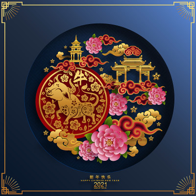 2021年中国新年。