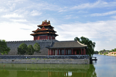 北京故宫的望楼