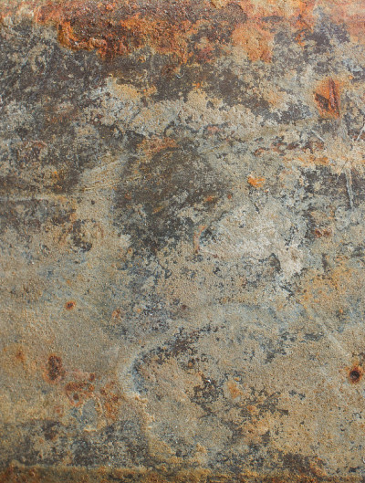 生锈的金属画