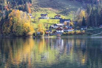 反映在Grundlsee