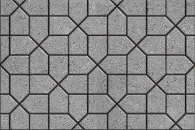 灰色的路面结构