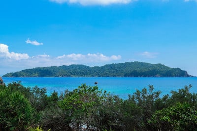 热带海滩风光，安达曼海，缅甸