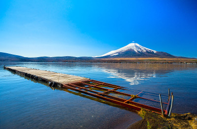 日本富士山。