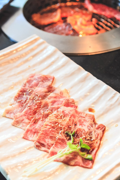 烧烤用牛肉片，日本料理，烧肉片