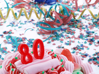 第80位。周年纪念日
