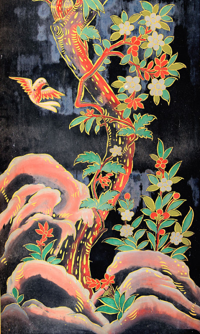 佛教寺庙的装饰。