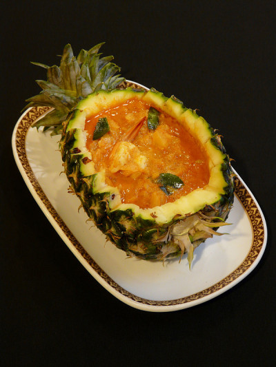 gaeng kua sap pa和红色咖喱菠萝8