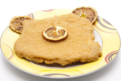 柠檬肉片面包