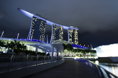 新加坡滨海湾,