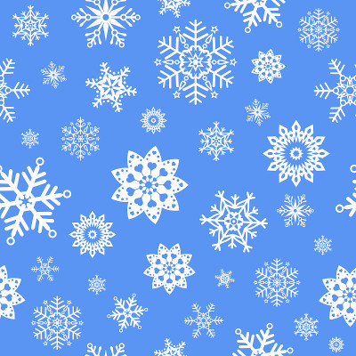 从矢量雪花无缝模式