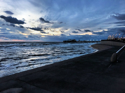 布莱克浦的日落