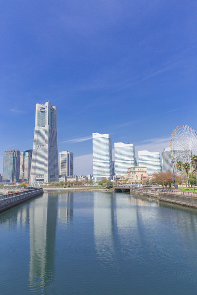 横滨港区未来街，地标大厦周围
