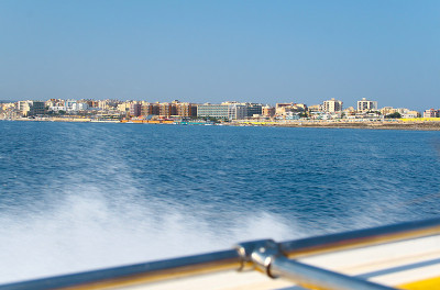 马耳他的海岸和建筑景观