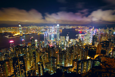 香港的夜晚
