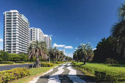 靠近Makuhari Kaihin Par2的风景