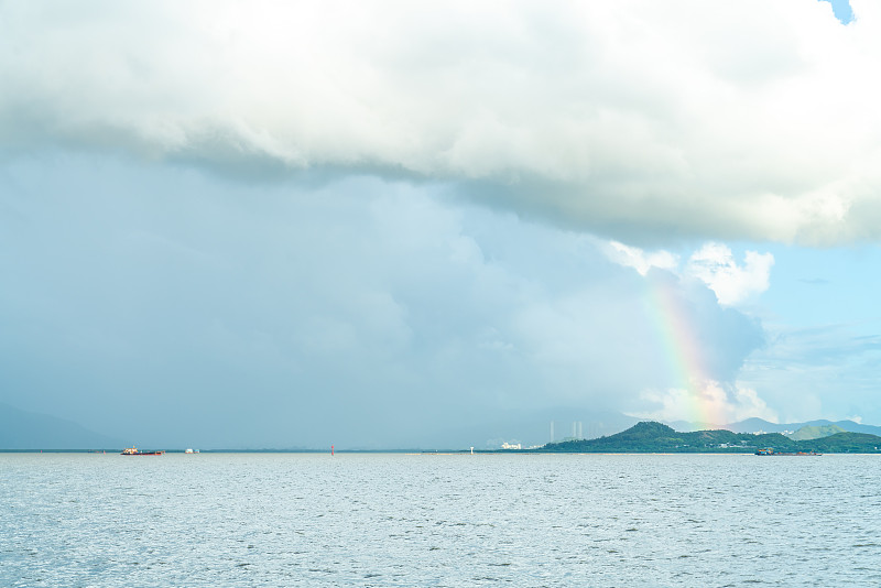 中国深圳湾公园的海洋