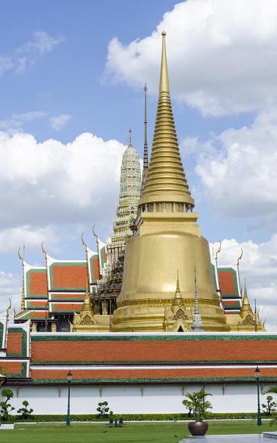 泰国曼谷的玉佛寺大皇宫