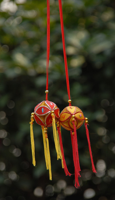 绣花球