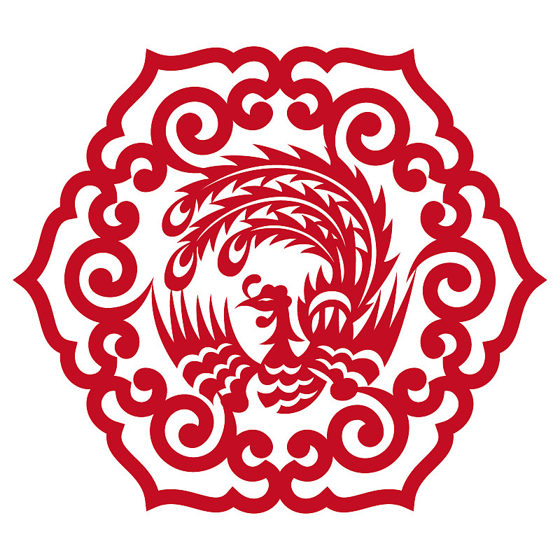 凤凰(中国传统剪纸艺术)