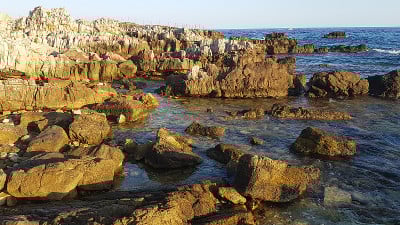 法国南部昂蒂布角的风景