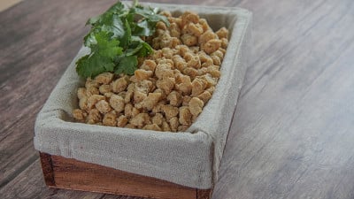 精细的大豆，大豆肉