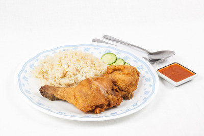 炸鸡饭套餐