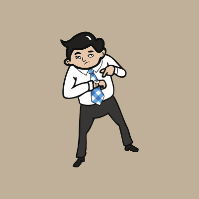 商人手表和时间