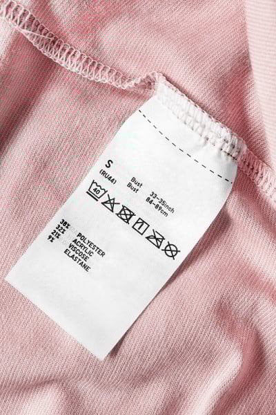 纤维成分标签