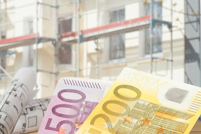 欧元，建筑计划和建筑工地