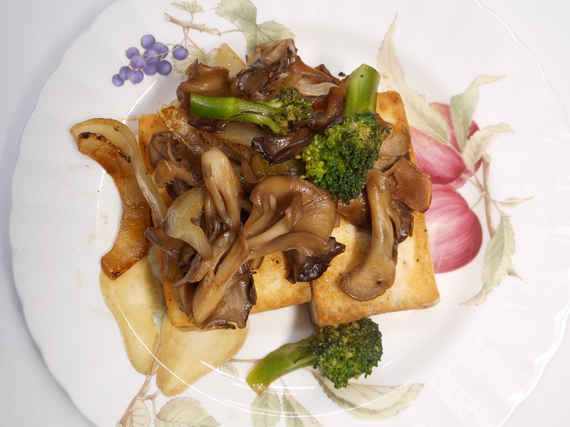 豆腐牛排