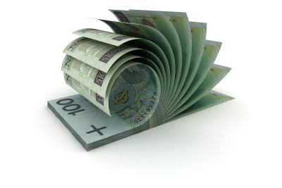 100 PLN Notes Bundle - 3d插图