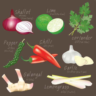 Thai food ingredient
